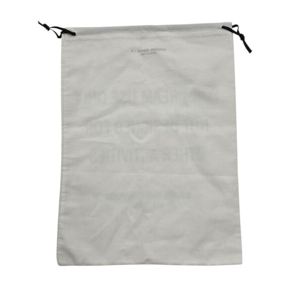 Golden Goose White Drawstring Sneaker Dust Bag - Picture 3 of 3